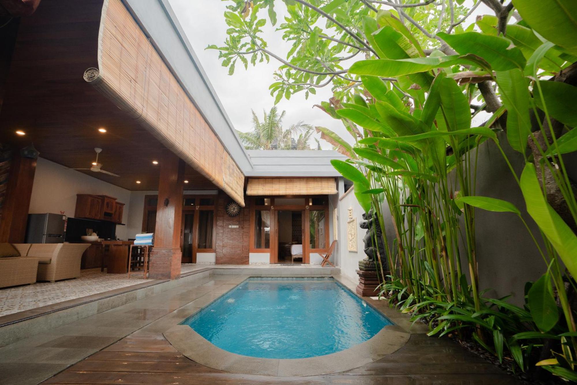 Bima Sakti Homestay Echo Beach Canggu Kültér fotó