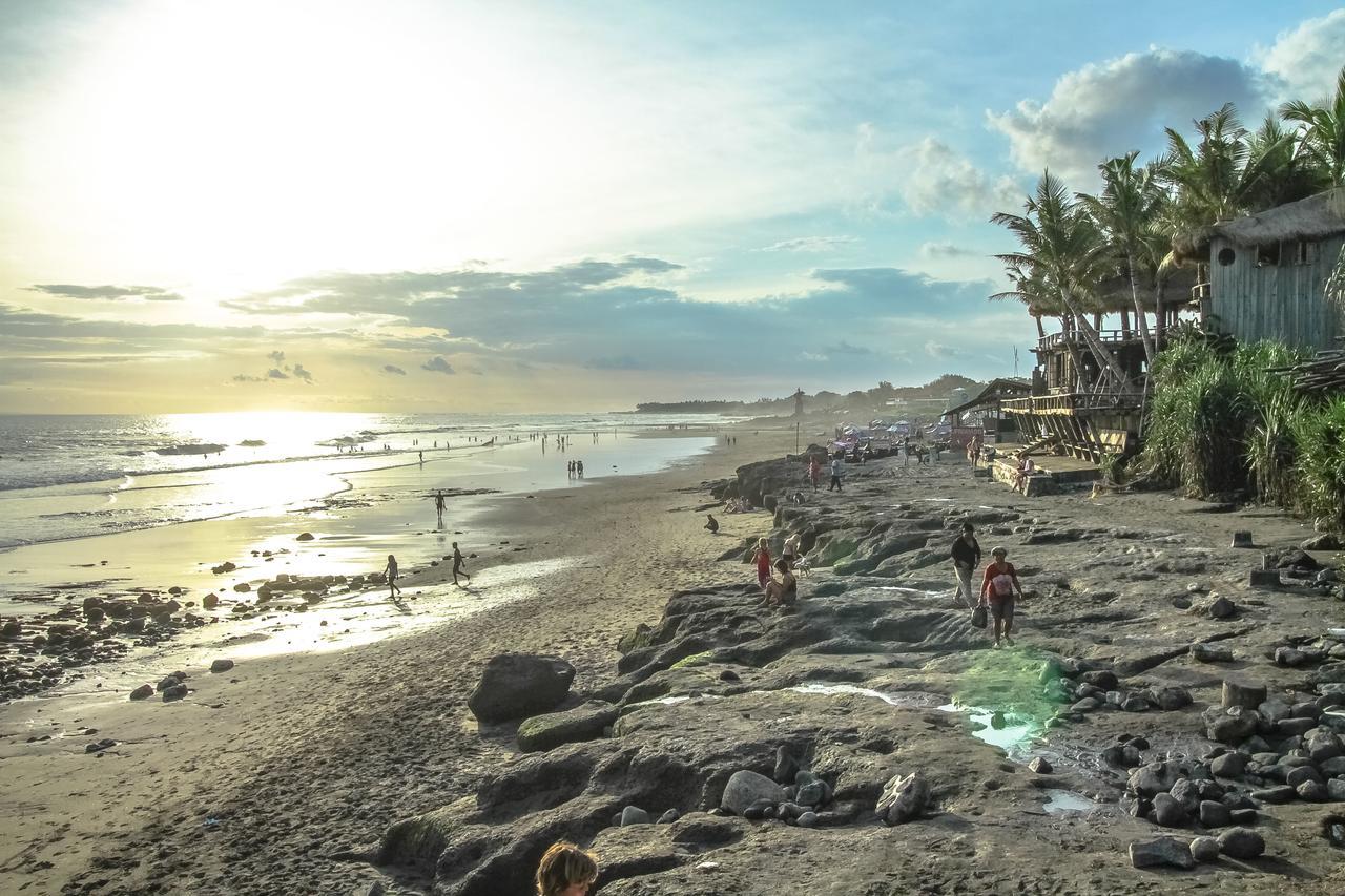 Bima Sakti Homestay Echo Beach Canggu Kültér fotó
